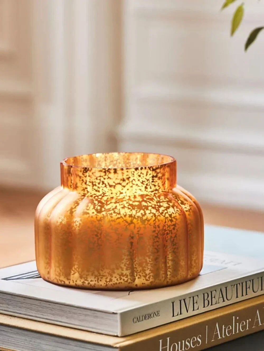 Anthropologie Capri Blue Pumpkin Clove Jar Candle 19 oz